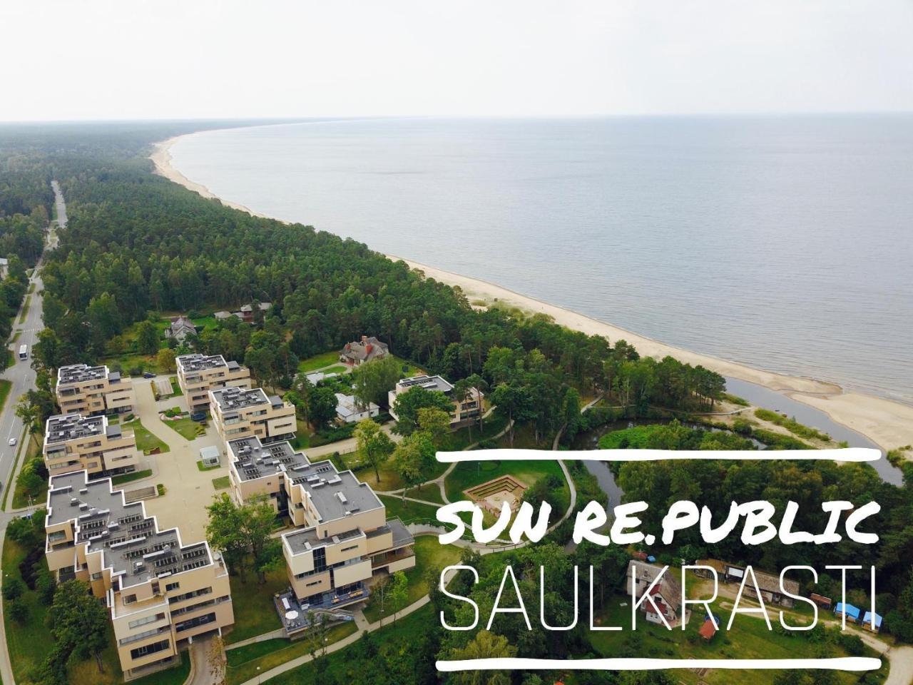 Saules Club Apart Hotel Saulkrasti Exterior foto